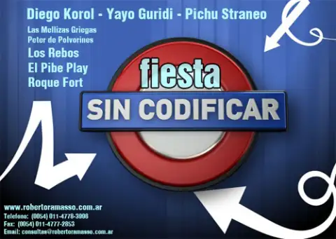 La Fiesta de Sin Codificar — artista para eventos