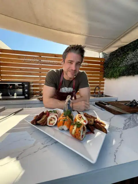 Rodrigo Cascón — chef para eventos