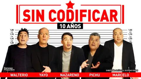 Sin Codificar 10 años — humorista para eventos