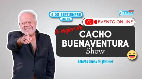 Lo mejor de Cacho Buenaventura Show | Evento Online — humorista para eventos