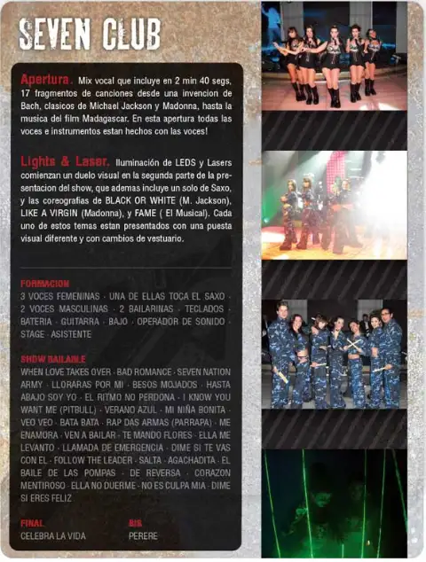 Seven Club — artista musical para eventos