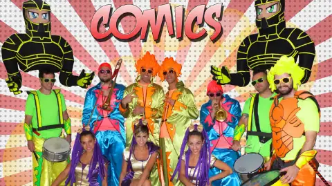 Batucada Comics — artista para eventos