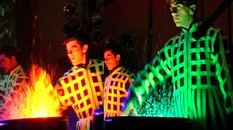 Liquid, show de percusion y coreografías — artista musical para eventos